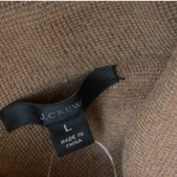 J.crew Ella open front long sweater blazer coat knit maxi size large - Picture 11 of 16